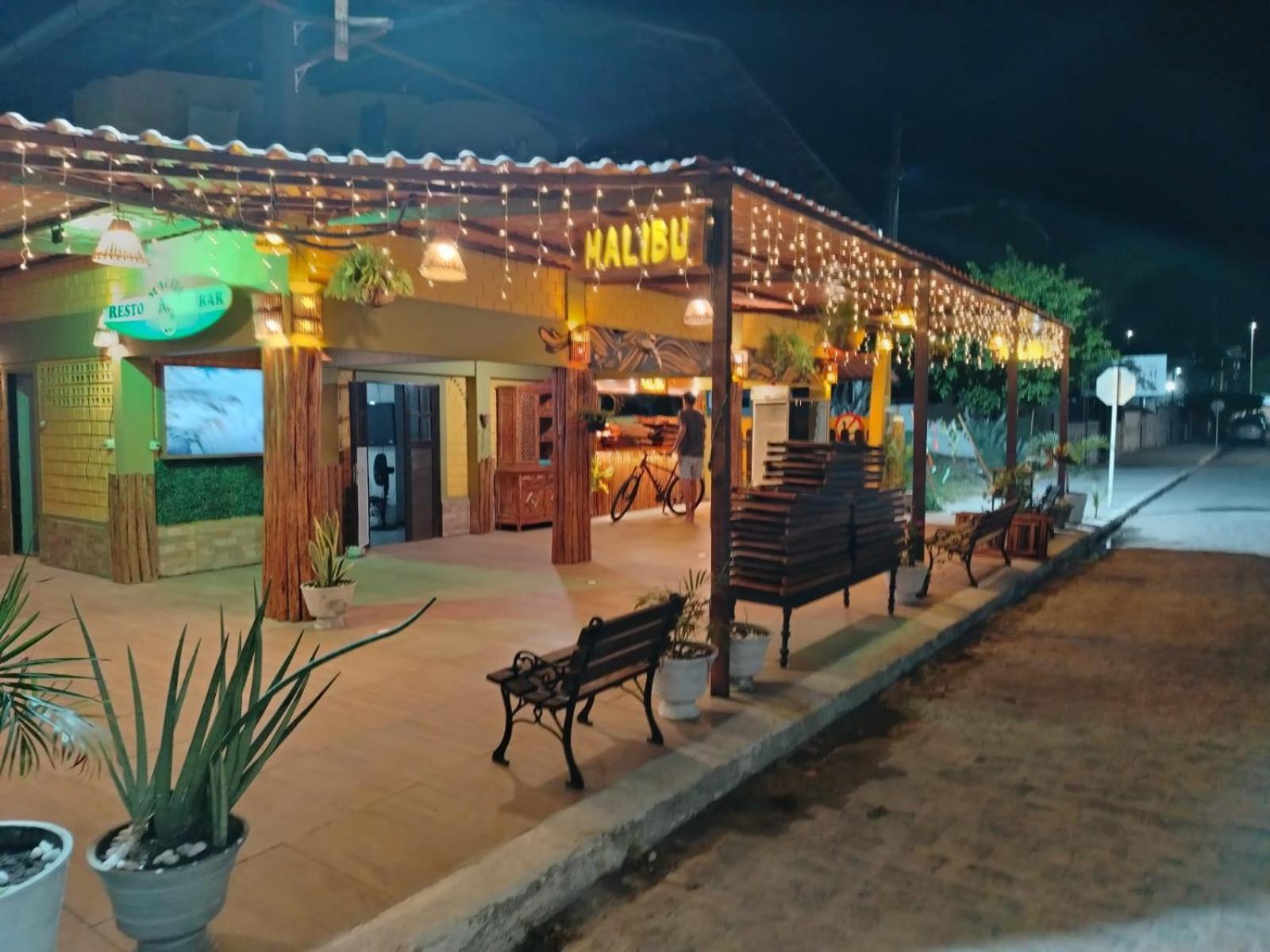Hostel Malibu ปอร์โต จิ กาลินญาส ภายนอก รูปภาพ