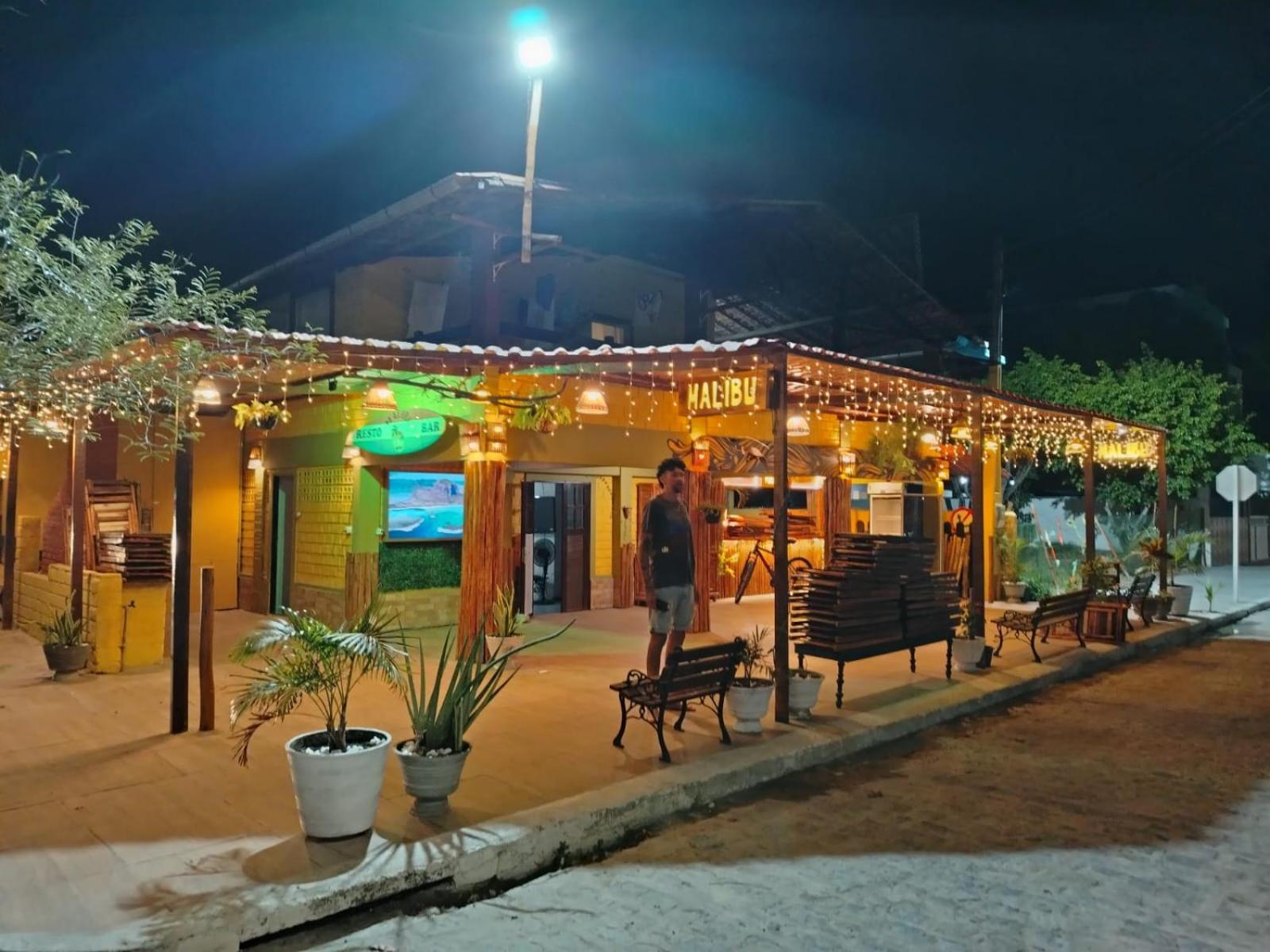 Hostel Malibu ปอร์โต จิ กาลินญาส ภายนอก รูปภาพ
